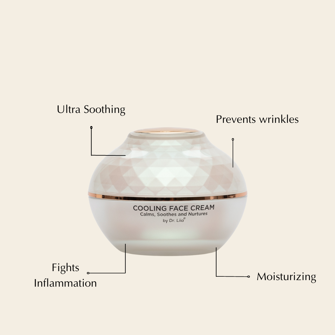 Cooling Face Elixir for Redness & Flushing – Rosewater, Aloe & 48-Hour Hydration