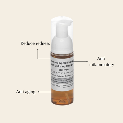 Oil-Free Foaming Face Wash for Acne-Prone Sensitive Skin – Aloe & Ashwagandha, Gluten-Free
