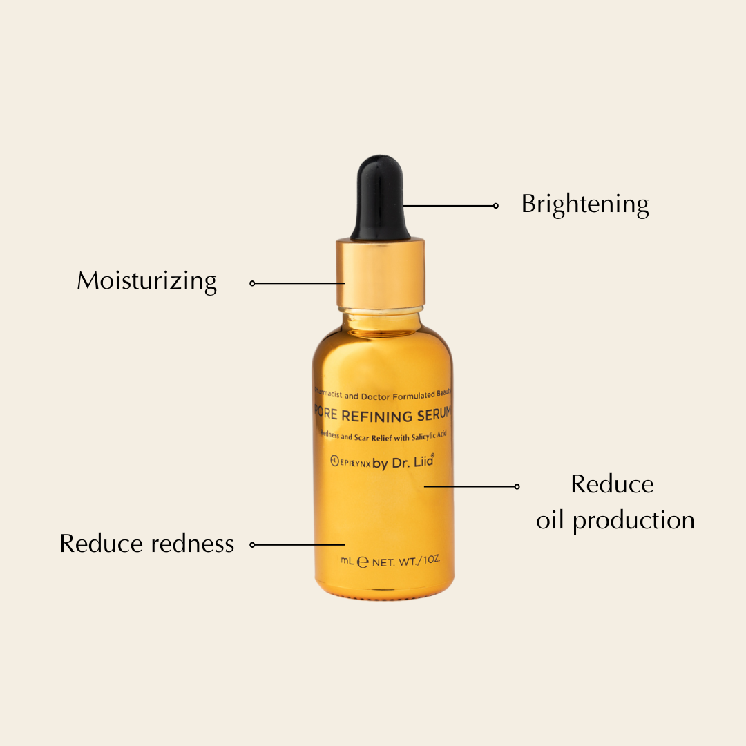 Pore Refining Serum for Redness & Acne Scars – Calms Reactive Skin, Fragrance-Free