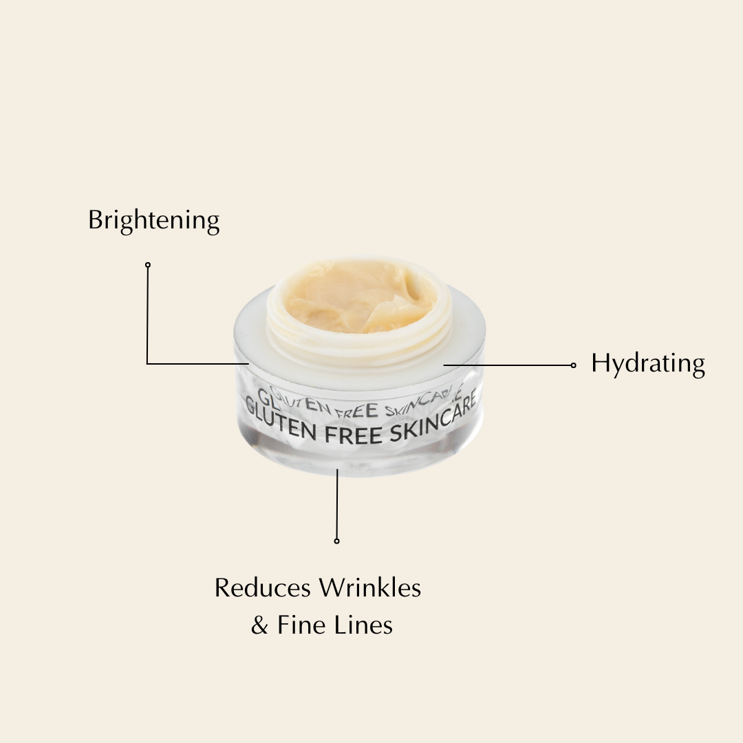 Brightening Eye Cream for Dark Circles – Firms Crepey Under-Eyes, Hypoallergenic