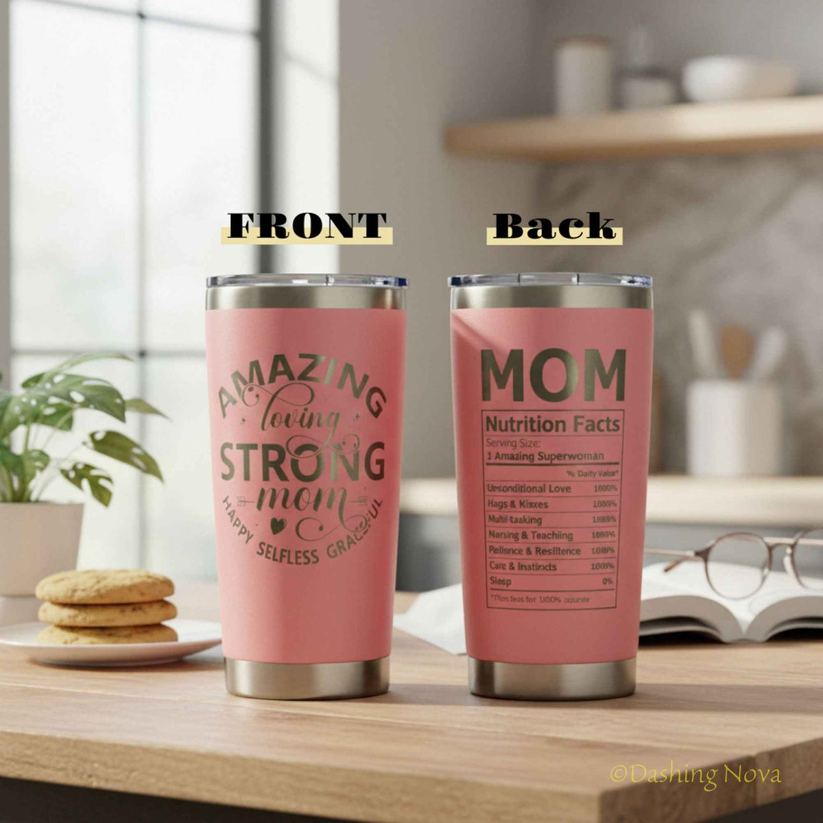 Best Mom Ever 20oz Tumbler Gift Set for Mother's Day & Birthday