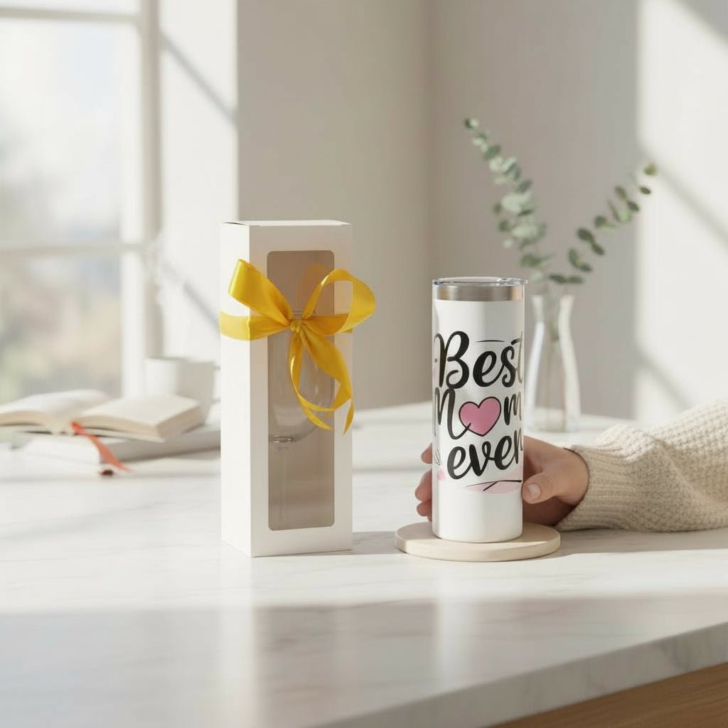 Best Mom Ever Tumbler - 20oz Stainless Steel Mom Gifts from Daughter