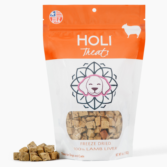 Lamb Liver Dog Treats - Freeze Dried - Single Ingredient - Shaketea