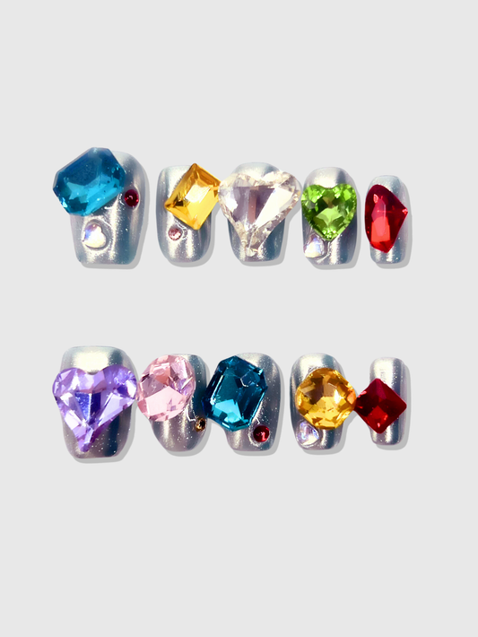Birthday Girl press on nails