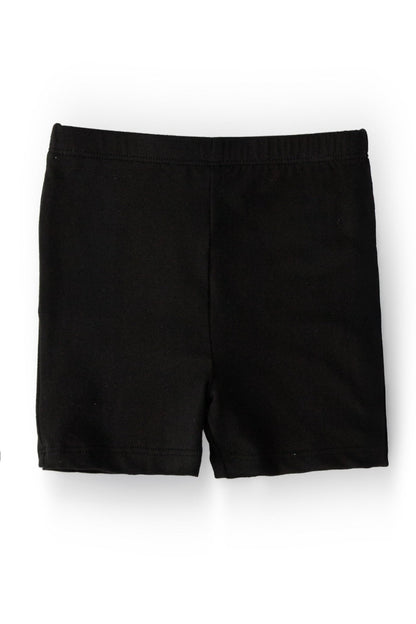 Black Twirl Shorts