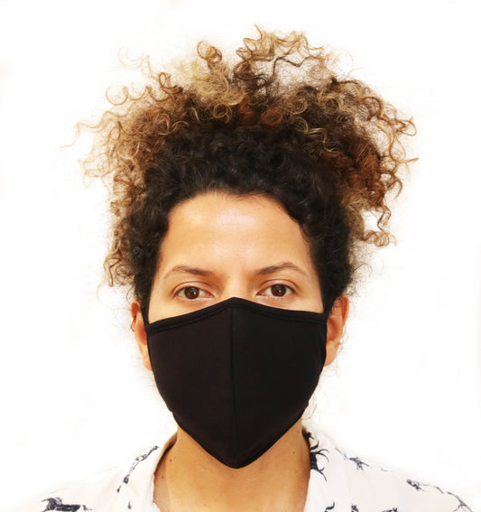 X Large Triple Layer Breathable Bamboo Viscose Face Mask with String Ties - Shaketea