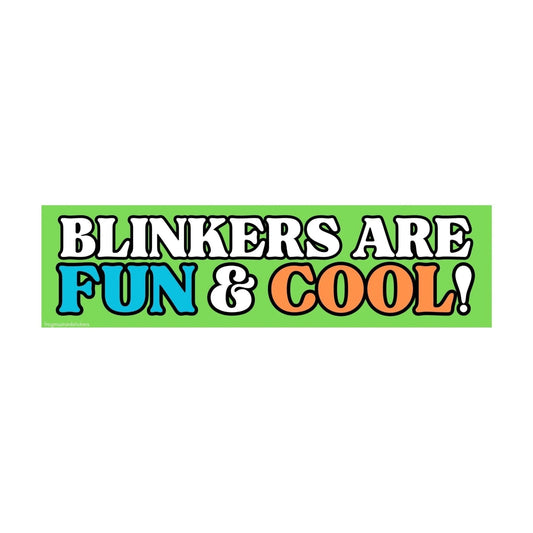 Blinkers are FUN & COOL!