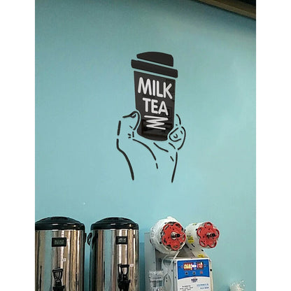 Boba Wall Decor for Home Cafe Restaurant Milk Tea Shop Decoration