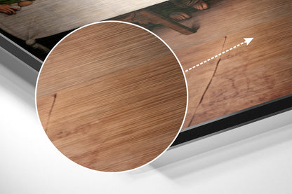 Last Supper Brushed Aluminium Dibond Wall Art