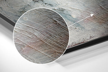 Speechless Face Brushed Aluminium Dibond Wall Art