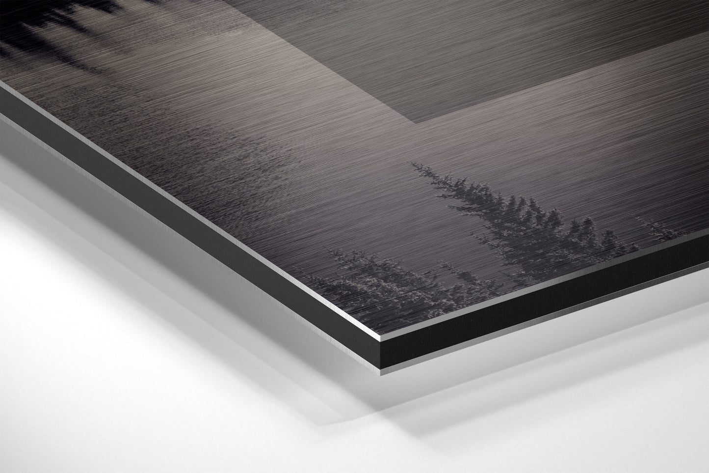 Confine Yourself Brushed Aluminium Dibond Wall Art