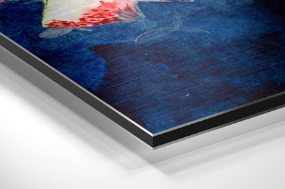Fish Brushed Aluminium Dibond Wall Art