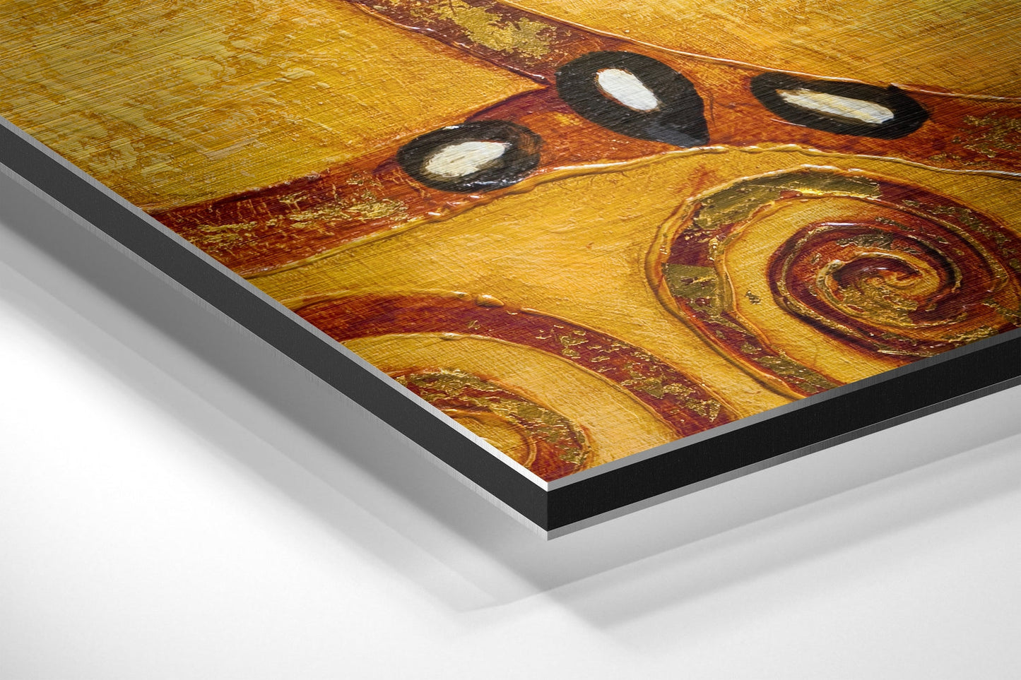 Klimt's Tree of Life Brushed Aluminium Dibond Wall Art