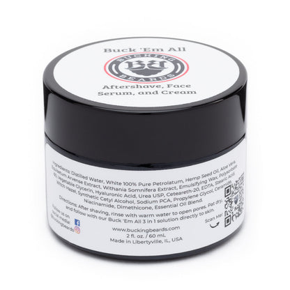 Post-Shave Moisturizer for Razor Burn – Sandalwood & Orange Extract, Calms Sensitive Skin