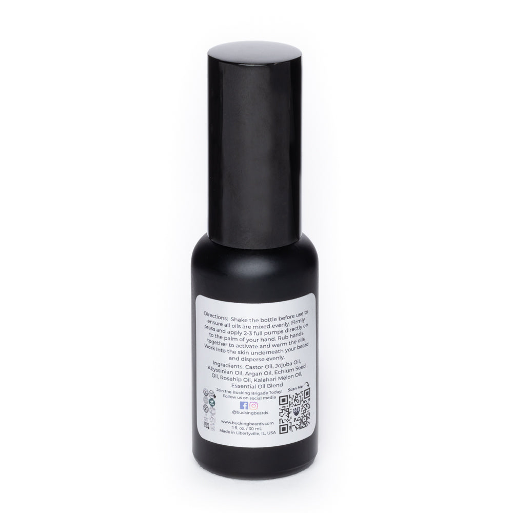 Beard Oil for Itch & Coarse Hair – Sandalwood Vanilla Extract, Non-Greasy for Sensitive Skin