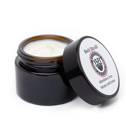 Post-Shave Moisturizer for Razor Burn – Sandalwood & Orange Extract, Calms Sensitive Skin