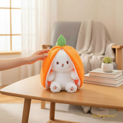 Bunny Plush with Strawberry or Carrot Design – Sweet Toy for Kids