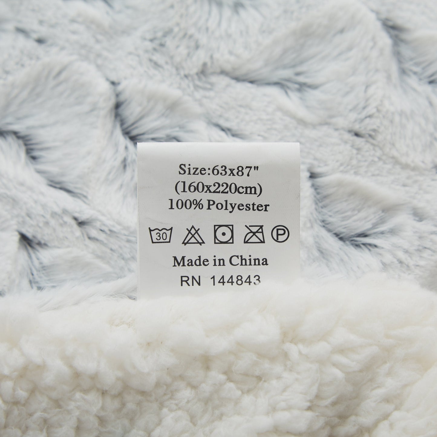 Tache Faux Fur Snowy Owl Super Soft Throw Blanket (#17)
