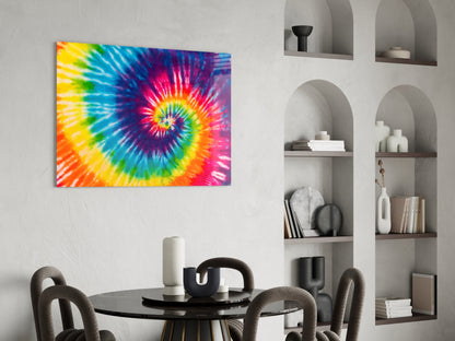 Rainbow Mosaic Glass Wall Art