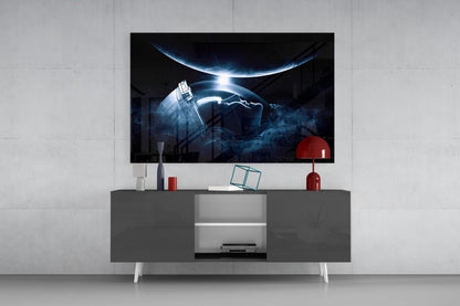 Astronaut's Look Glass Wall Art