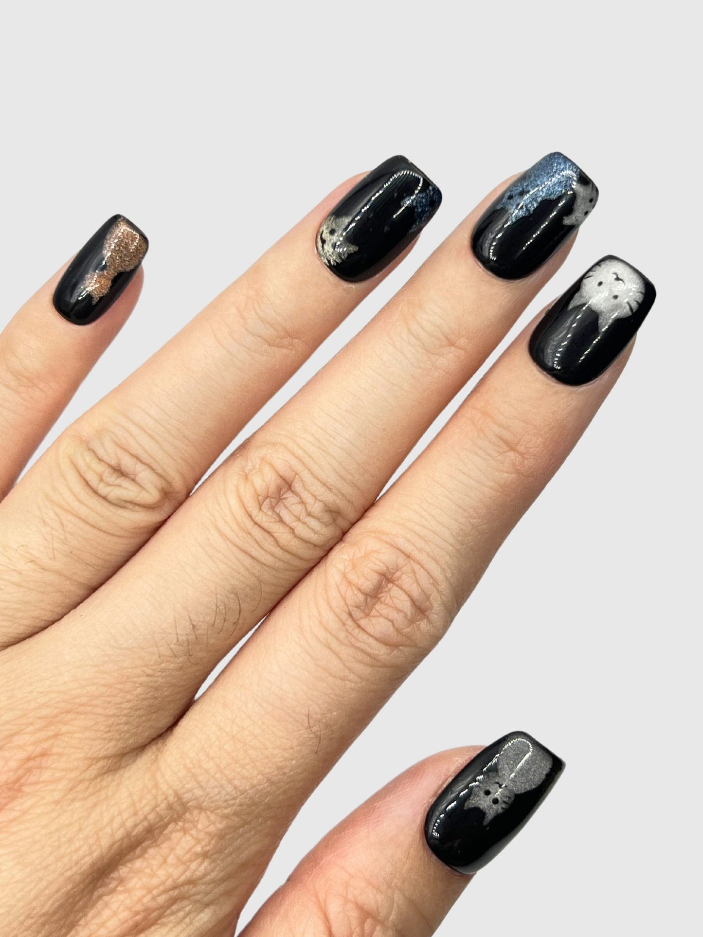 Cat Lady press on nails