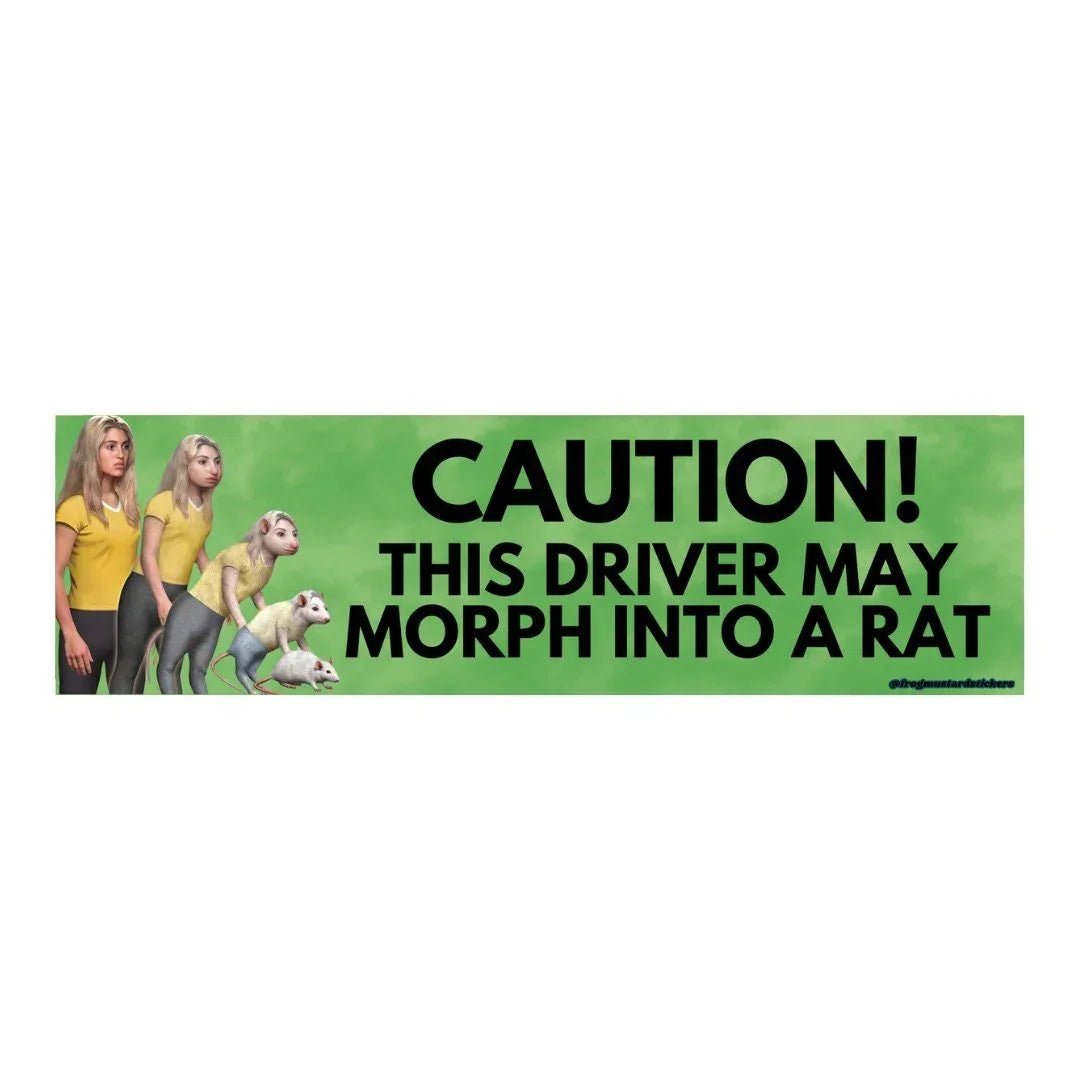 Caution! This Driver May Morph into a Rat (Animorphs)