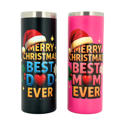 Christmas Gift for Parents – 20oz Tumbler Best Mom & Dad Ever