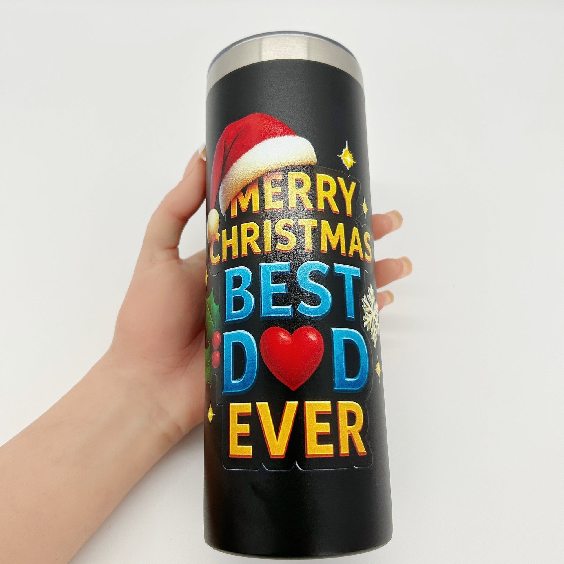 Christmas Gift for Parents – 20oz Tumbler Best Mom & Dad Ever