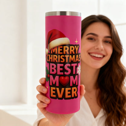 Christmas Gift for Parents – 20oz Tumbler Best Mom & Dad Ever