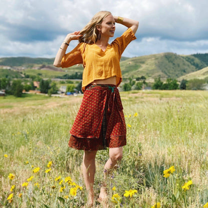 Made With Love: The Original Saree Wrap Skirt