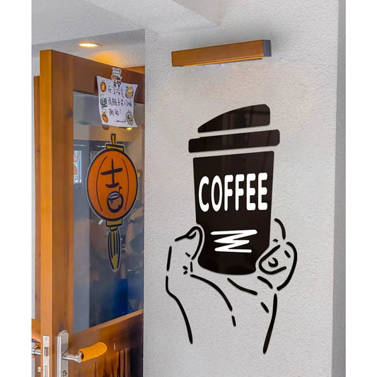 Coffee Wall Decor for Home Kitchen Restaurant Shop Decoration