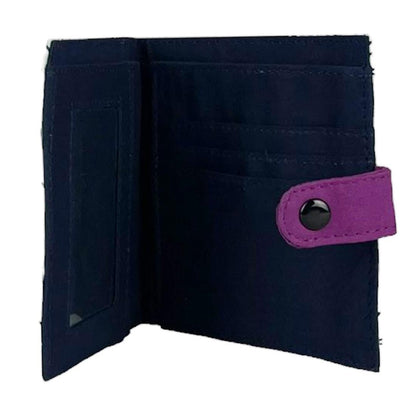 Cotton Fair Trade Wallet - Cat Prints