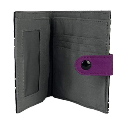 Cotton Fair Trade Wallet - Cat Prints