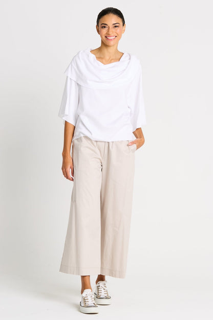 Cotton Flood Pants - Putty