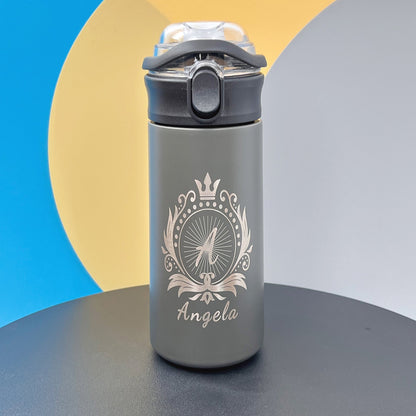 Customized Name Tumbler - Personalized Laser Engraved Insulated Tumbler