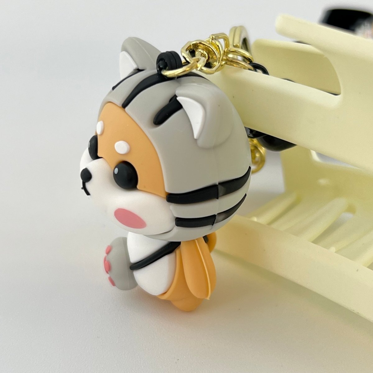 Cute Shiba Inu Keychains for Women's Car Keys, Durable and Kawaii