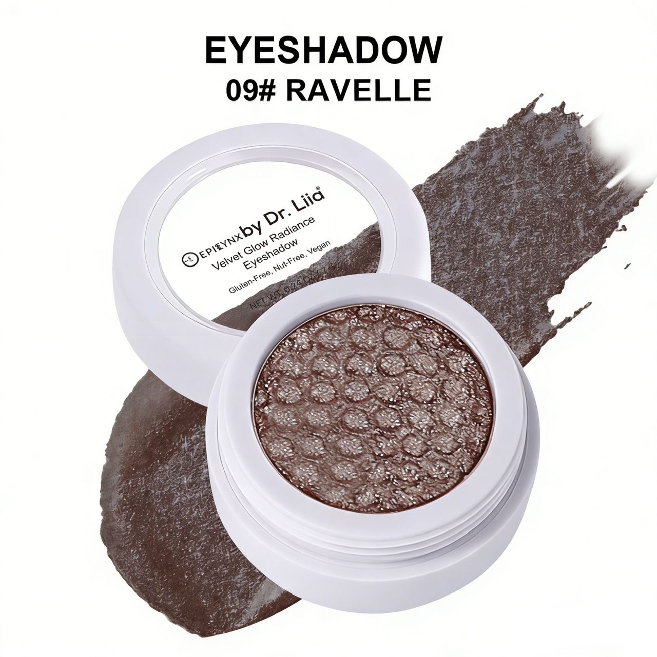 Creamy Eyeshadow for Hooded, Mature Eyes – Crease-Proof in 20 Shades, Egg-Free & Nut-Free