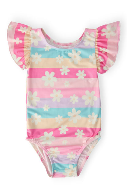 Daisy Dreams S/S Flutter Sleeve Leotard