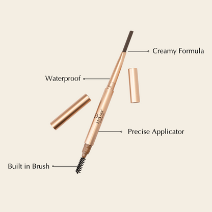 Eyebrow Pencil for Thinning, Sparse Brows – Blendable & Buildable, PPD-Free & Hypoallergenic