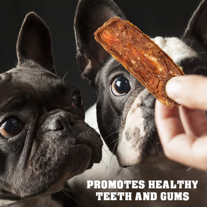 Chicken Jerky Dog Treats 1.5 lb Human-Grade Grain-Free Dried Strips