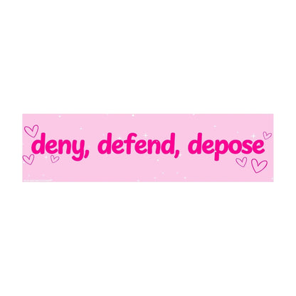 Deny Defend Depose (Live Laugh Love)