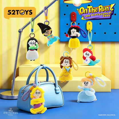 Disney Princess On the Run Plush Keychain Blind Box by 52 Toys