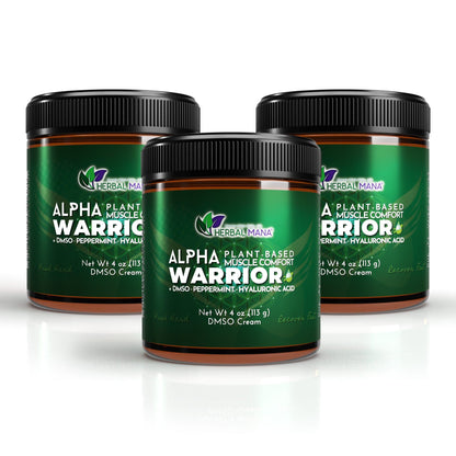 DMSO Cream for Joint & Muscle Recovery | Alpha Warrior - Shaketea
