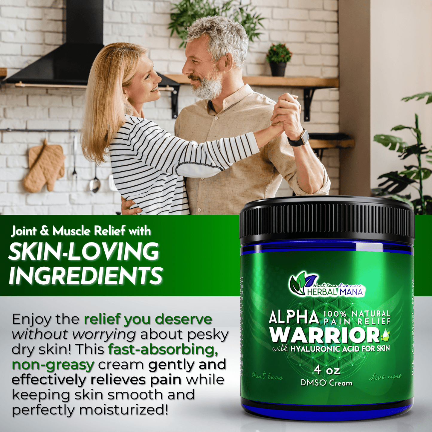 DMSO Cream for Joint & Muscle Recovery | Alpha Warrior - Shaketea