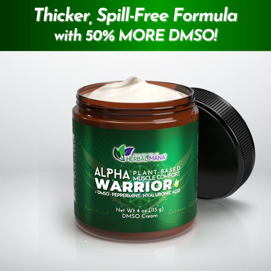 DMSO Cream for Joint & Muscle Recovery | Alpha Warrior - Shaketea