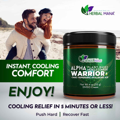 DMSO Cream for Joint & Muscle Recovery | Alpha Warrior