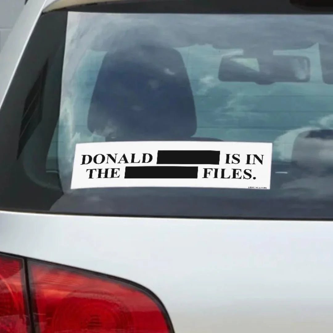 Donald [REDACTED] Is in the [REDACTED] Files