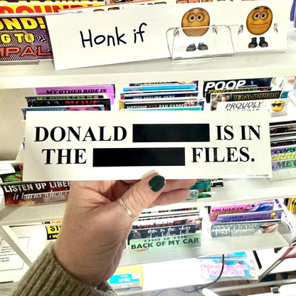 Donald [REDACTED] Is in the [REDACTED] Files