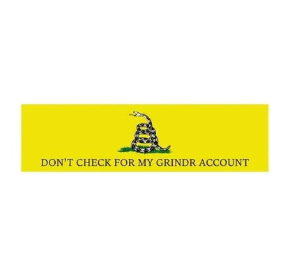 Don't Check for my Grindr Account
