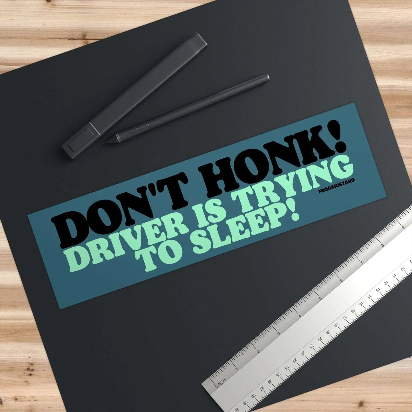 Don't Honk! Driver is Trying to Sleep!